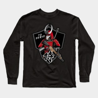 Samurai Ronin Long Sleeve T-Shirt